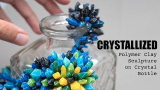 Crystallized  Mixed Media Sculpture  Time Lapse Sculpting [upl. by Orlanta]