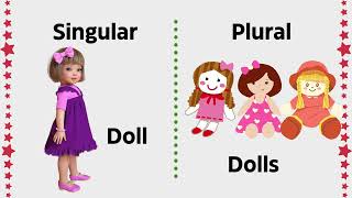 Singular amp Plural Singular amp Plural Nouns For KidsSingular Plural in English GrammarLearn English [upl. by Ydoj]