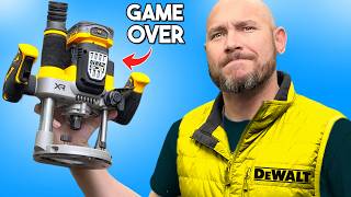 DeWALT Just Changed Woodworking FOREVER genius new router [upl. by Harte151]