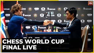 Chess World Championship 2023 Final Live  Praggnanandhaa Vs Magnus Carlsen Live Chess WC Final [upl. by Atiuqrahc]