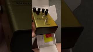 Unboxing Fender Pugilist Distortion 🎸 [upl. by Annoerb267]