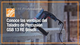 Conoce las ventajas del Taladro de Percusión GSB 13 RE Bosch  Herramientas  The Home Depot Mx [upl. by Mailand]