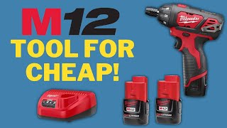 Great Deal on Milwaukee M12 Screwdriver Batteries and Charger at Home Depot This Year [upl. by Lexa]