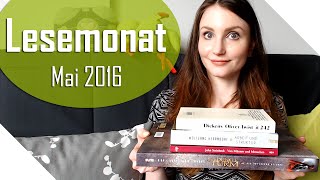 Lesemonat Monatsrückblick  Mai 2016 [upl. by Aremahs813]