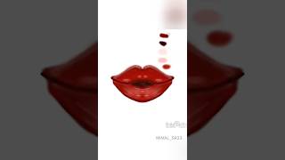 How to Draw Perfect Glossy Lips StepbyStep TutorialDrawingTutorial GlossyLips DigitalArt [upl. by Eliseo]