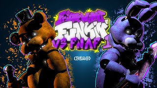 fnafMenu  FNF vs FNAF 1 OST [upl. by Lehman]