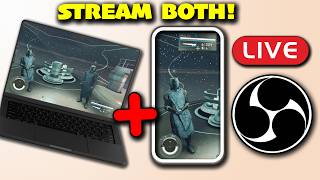 How to stream in horizontal and vertical at the same time in OBS [upl. by Bryner]