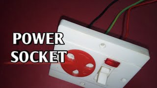 How to do Power plug wiring connection in Urdu amp Hindi [upl. by Yesnel292]