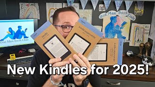 Meet the new 2025 Kindle eReaders [upl. by Ahsael]