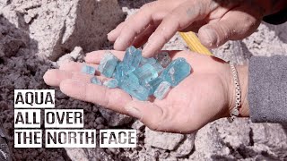 Aquamarine pockets all over the north face of Mt Antero Colorado  Mt Antero Treasures S3E1 [upl. by Ridley]