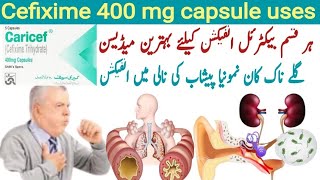 Caricef 400 mg capsule uses in urdu  Cefixime capsules 400 mg in urdu  Cefixime capsules 400 mg [upl. by Puritan245]