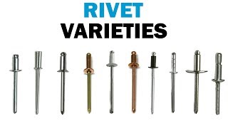 POP Rivet Types and Materials  Fasteners 101 [upl. by Parrisch]