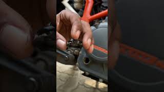 Engine Oil Glass Change Duke390… automobile gearedmotor duke carmaintenance love music [upl. by Leummas]