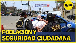 796 de la población se siente insatisfecha con la seguridad ciudadana [upl. by Aikam]