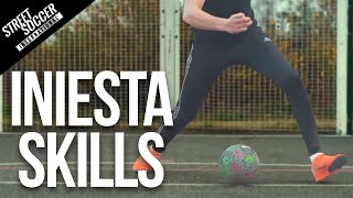 Learn Two Andrés Iniesta Skills  Street Soccer International [upl. by Mcfarland126]