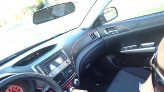 09 WRX Invidia N1 Dual 1st and 2nd gear pulls Video 2 [upl. by Alolomo]