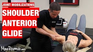 Shoulder Joint Mobilization  Anterior Glide [upl. by Dicks]