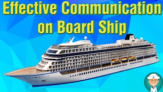 Effective Communication on Board Ship [upl. by Coralyn]