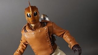 Medicom The Rocketeer 12quot Figure Toy Talk Review 16th Scale Disney Real Action Heroes Hot Toys 25 [upl. by Prudi306]