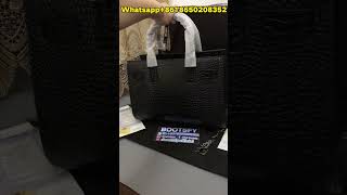 Review YSL SMALL SAC DE JOUR BAG IN CROCODILE EMBOSSED MATTE LEATHER from BOOTSFY YSL bag bags [upl. by Laram]