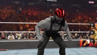 WWE 2K24 Johnny vs Sauna Johnny vs Warrior Johnny vs Rock Johnny [upl. by Mossman451]