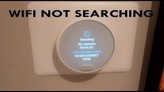 WIFI NOT WORKING MAKE RESET NESTE THERMOSTAT [upl. by Yornek]