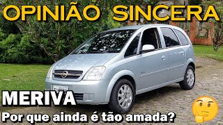 Chevrolet Meriva  por que tanta gente ama essa minivan compacta até hoje [upl. by Eatnoled738]