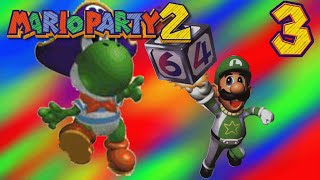 Mario Party 2 Nintendo 64  NSO  Episode 3  Space Land Blind [upl. by Ahsotan]