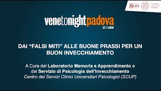 Dai falsi miti alle buone prassi per un buon invecchiamento [upl. by Esir]