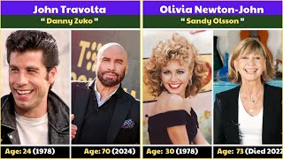 GREASE 1978 Cast Then and Now 2024 [upl. by Accebor344]