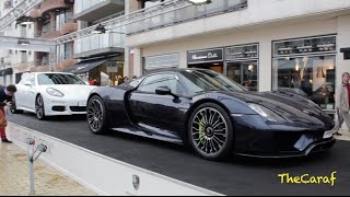 Best of Supercar at Knokke  918 LaFerrari 650S G6X6 SRT Viper SLS Black Series more [upl. by Akalam]