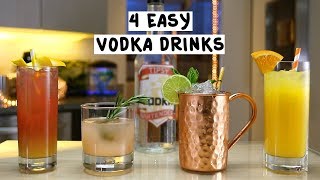 Four Easy Vodka Drinks [upl. by Ninetta784]