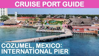 Cozumel Mexico Cruise Port Guide International Pier Cruise Center [upl. by Ileana435]