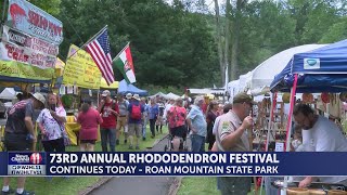 Rhododendron Festival continues today [upl. by Anirrak]