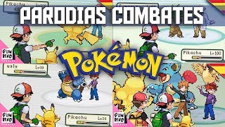 LAS MEJORES PARODIAS Y ANIMACIONES DE COMBATES POKEMON EN ESPAÑOL  RECOPILACION  MARATON [upl. by Aisinut]