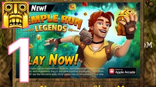 Game temple run classic gameplay IOS [upl. by Hanshaw718]