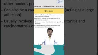 Diseases of the Mesentery and Omentum by Dr Anubhav Vindal  Conceptual Surgery [upl. by Jovia326]