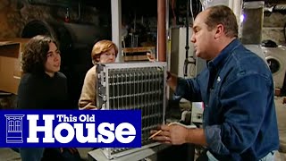 How to Install an Electronic Air Cleaner  This Old House [upl. by Hawken]