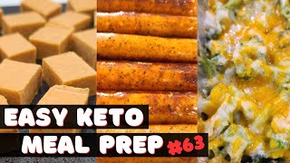 Easy Keto Meal Prep  Simple Low Carb Recipes [upl. by Tobit790]