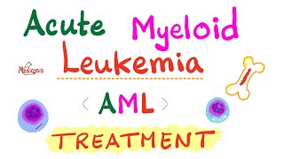 Acute Myeloid Leukemia AML  Treatment  Hematology and Oncology Playlist [upl. by Nwahsem]