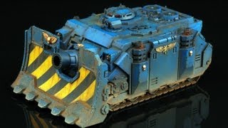 How to paint Space Marines Vindicator Ultramarines  Warhammer 40k  BuyPainted [upl. by Ydoj580]