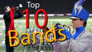 2022 Top 10 Highschool Marching Bands of the Year [upl. by Neitsirk]