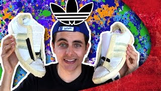 DIY  CUSTOM GRAFFITI SNEAKERS [upl. by Silsby]