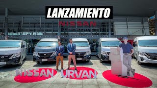 LANZAMIENTO  RENOVADA NISSAN URVAN  MOTOR 25 TURBO DIESEL  127 HP  36 KgM TORQUE  NISSAN PERÚ [upl. by Juana]