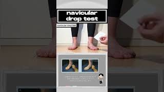 navicular drop test [upl. by Dnalor547]