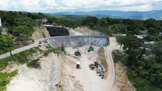 IRONSHORE MONTEGO BAY BYPASS SALT SPRING AND CORNWALL COURT CONSTRUCTION [upl. by Aramaj]