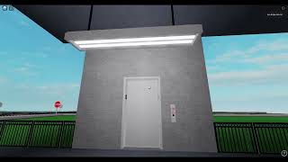 quotElevator Boy COquot Hydraulic East Elevator 1 at Days Inn Millhaven  ROBLOX City [upl. by Ynnek]