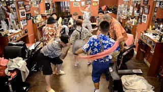 Motionless  Liem Barber Shop Funny Moment [upl. by Foscalina547]