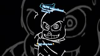 Underswap Sans theme music undertale sans underswap fyp [upl. by Levins]