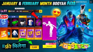 Next January amp February Booyah Pass 🤯🥳 Next Booyah Pass Free Fire  December Booyah Pass Free Fire [upl. by Orestes]